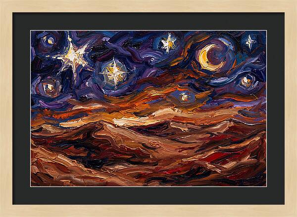 Starlit Desert Night