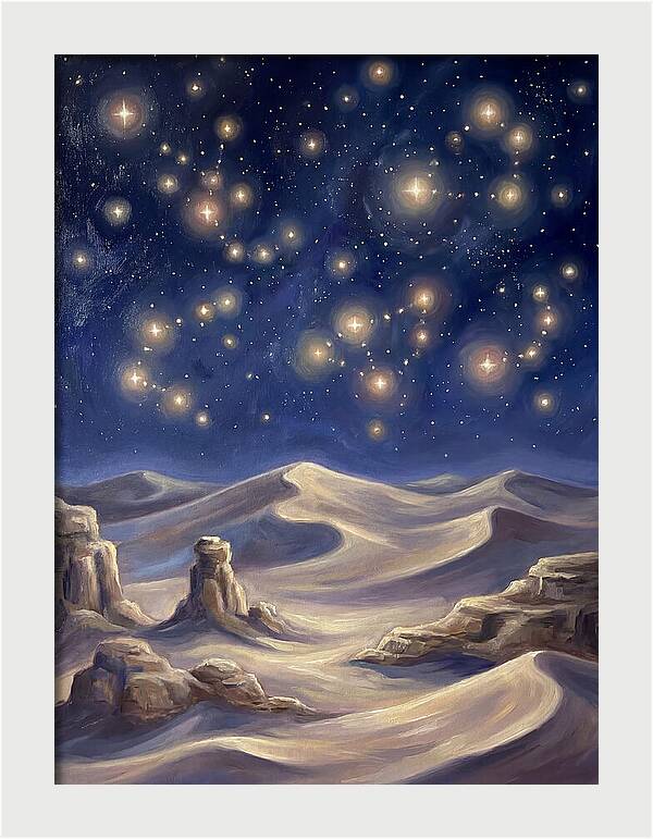 Starlit Desert Serenity