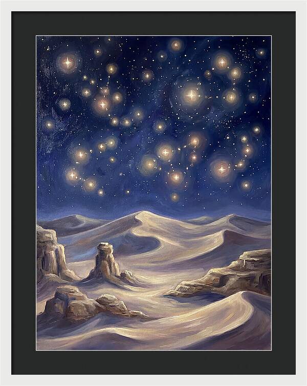 Starlit Desert Serenity