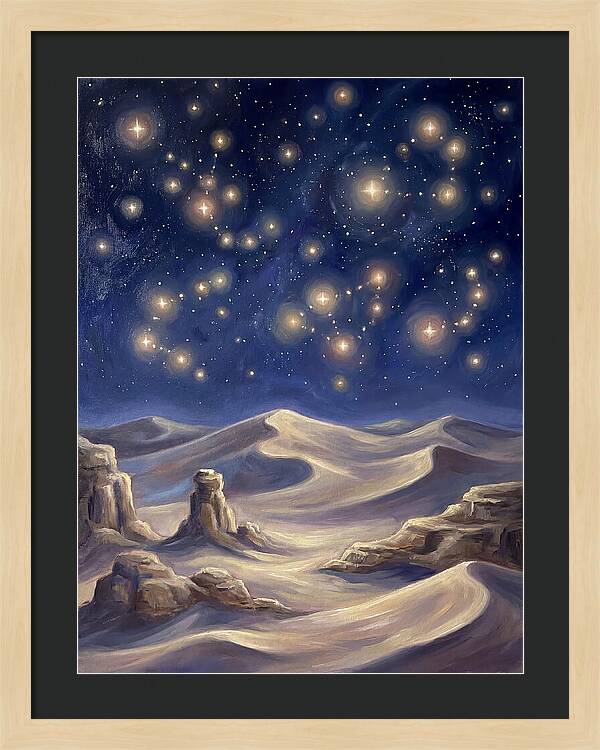 Starlit Desert Serenity