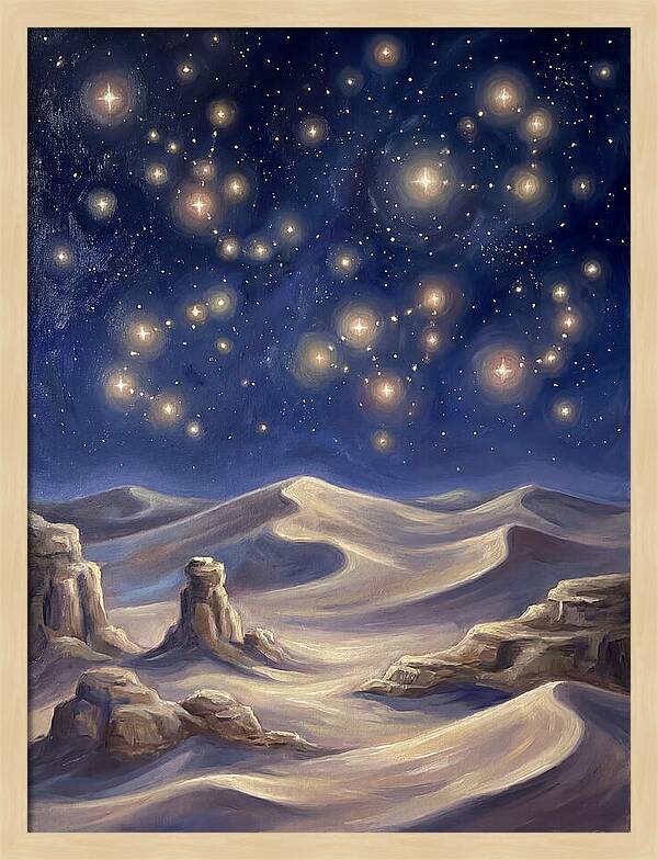 Starlit Desert Serenity