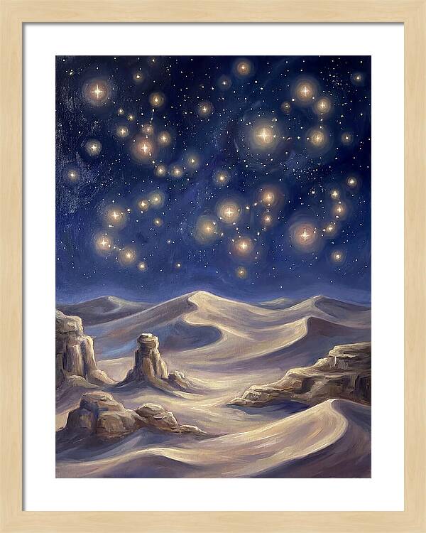 Starlit Desert Serenity