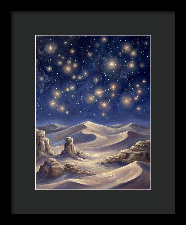 Starlit Desert Serenity