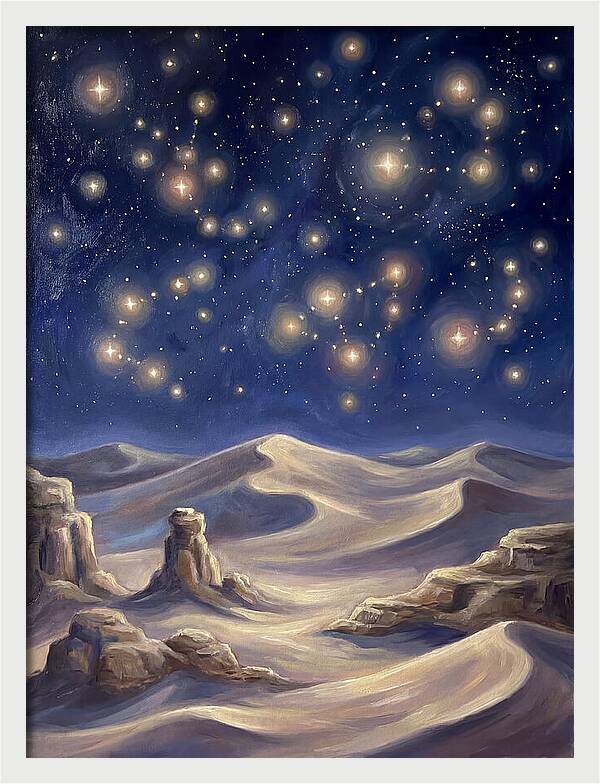 Starlit Desert Serenity