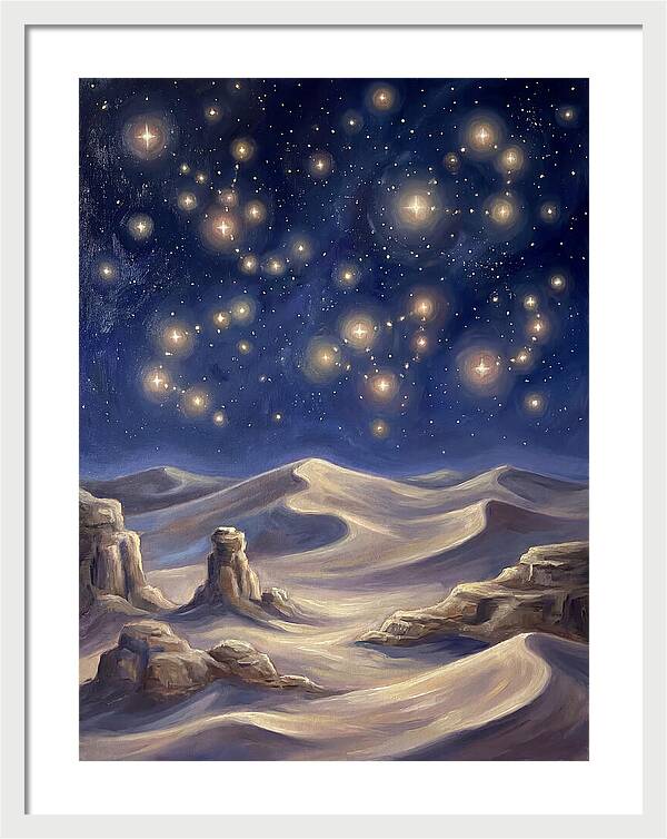 Starlit Desert Serenity