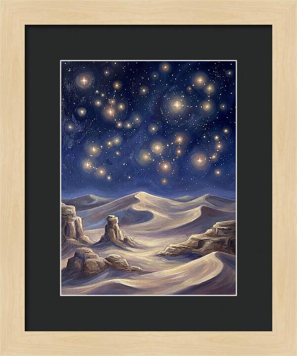 Starlit Desert Serenity