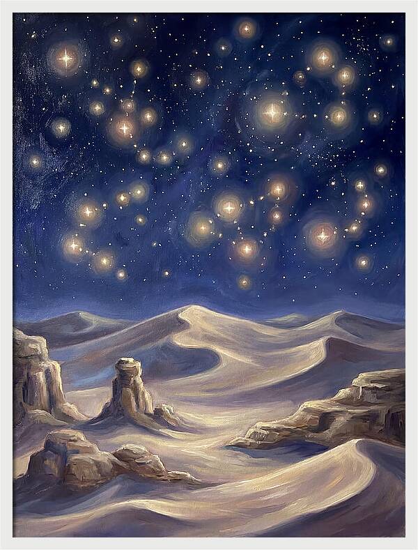 Starlit Desert Serenity