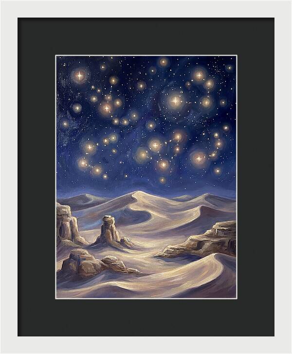 Starlit Desert Serenity