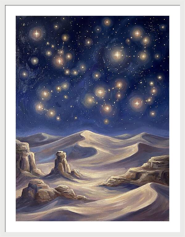 Starlit Desert Serenity