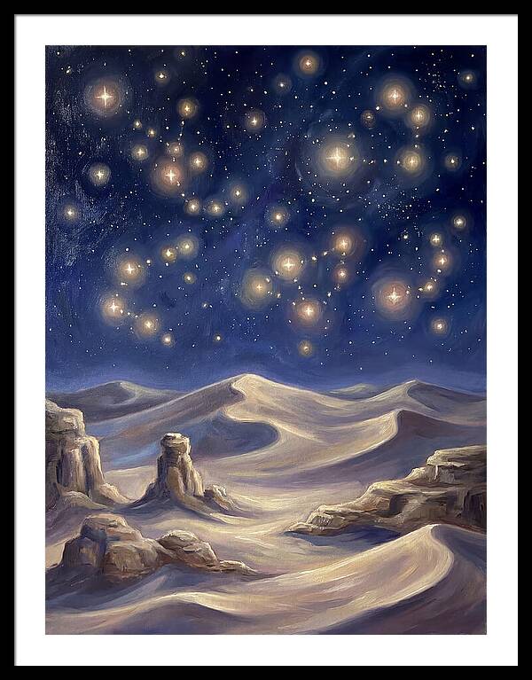 Starlit Desert Serenity