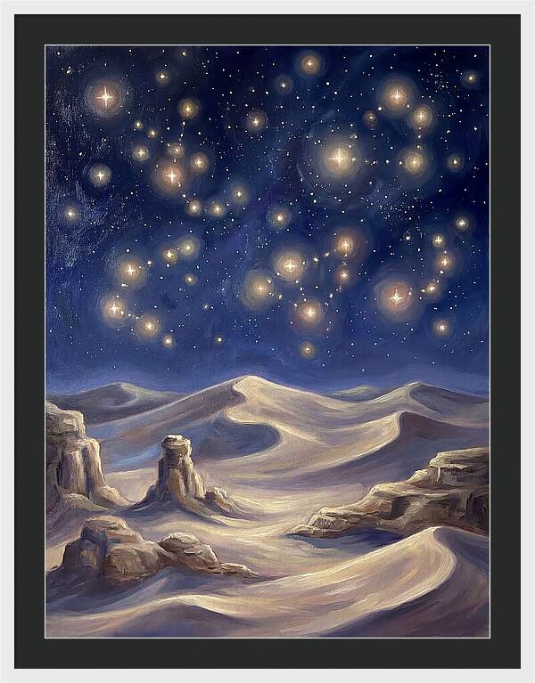 Starlit Desert Serenity