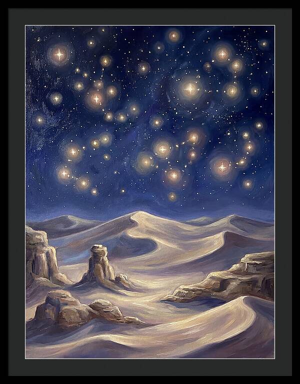 Starlit Desert Serenity