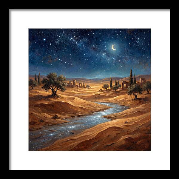 Starlit Mediterranean Desert