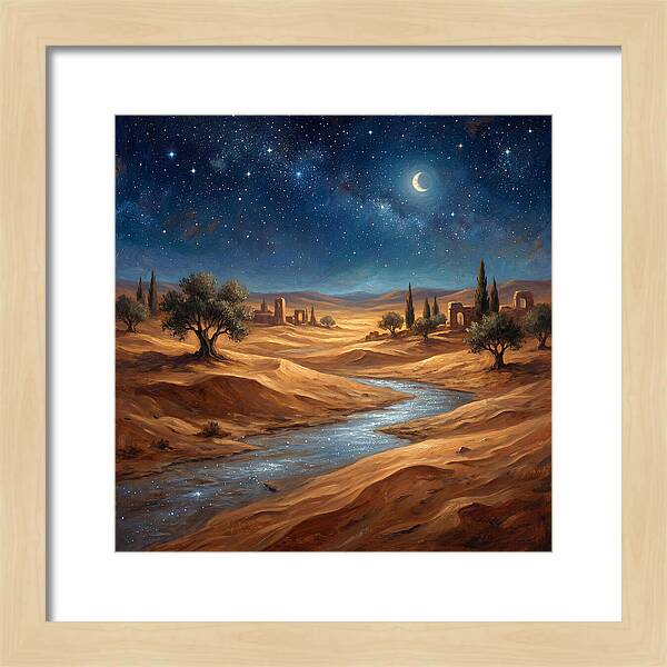 Starlit Mediterranean Desert