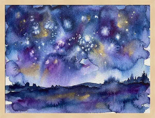 Starlit Night Sky