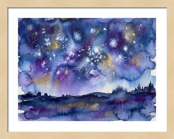 Starlit Night Sky