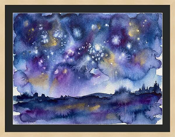 Starlit Night Sky