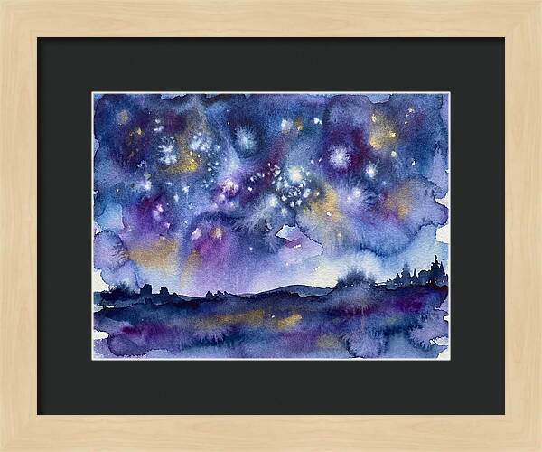 Starlit Night Sky