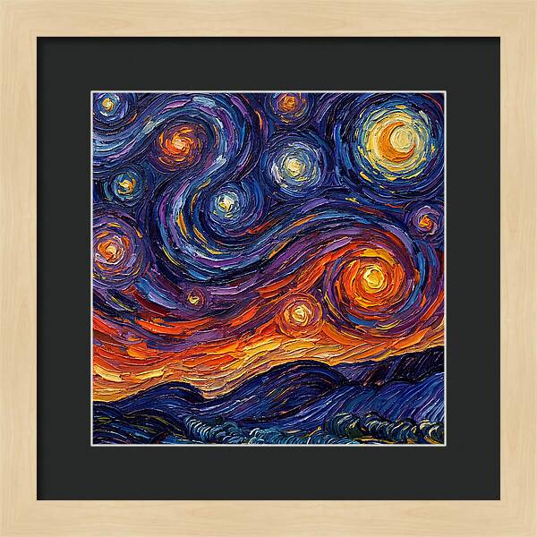 Starlit Swirls Of Emotion