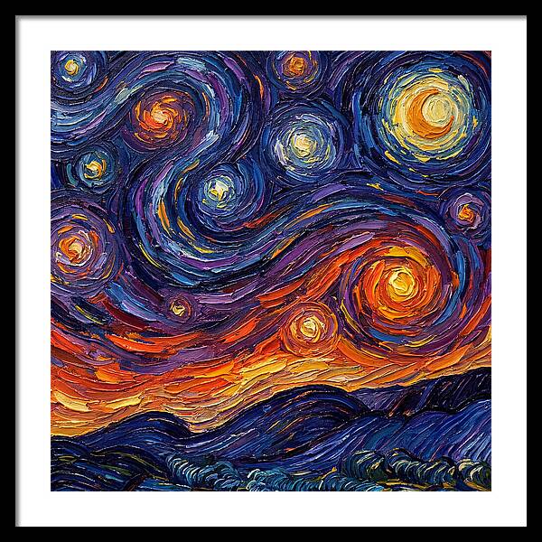 Starlit Swirls Of Emotion