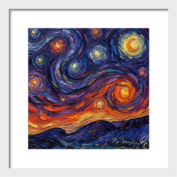 Starlit Swirls Of Emotion