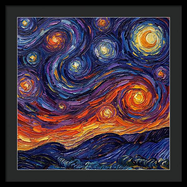 Starlit Swirls Of Emotion