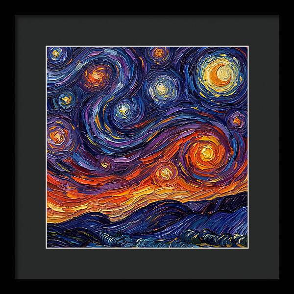 Starlit Swirls Of Emotion