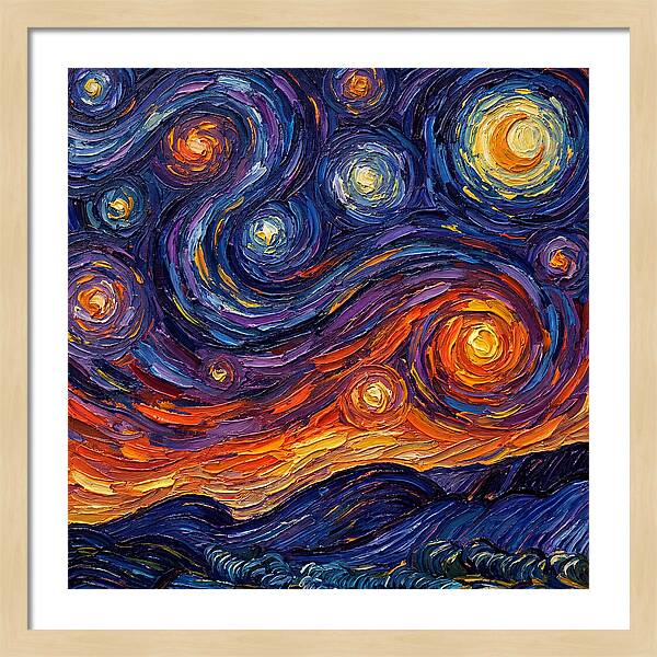 Starlit Swirls Of Emotion