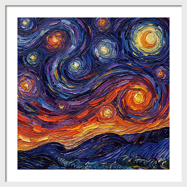 Starlit Swirls Of Emotion