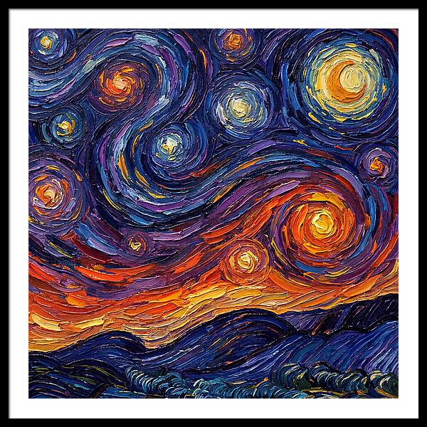 Starlit Swirls Of Emotion