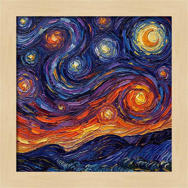 Starlit Swirls Of Emotion
