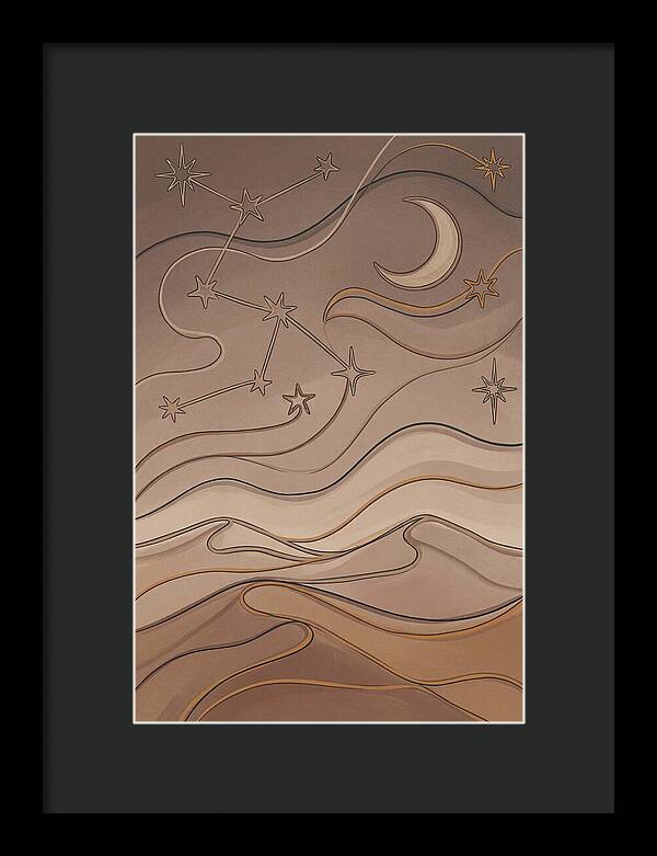 Starry Desert Night Sky