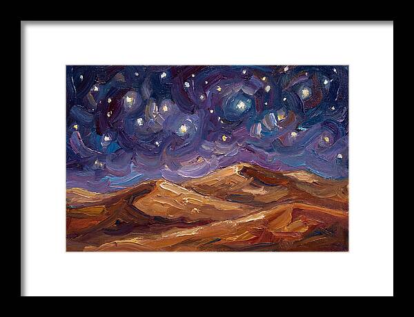 Starry Desert Night Sky