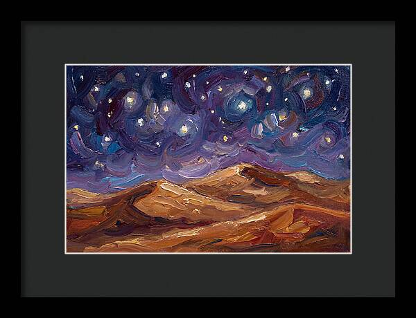 Starry Desert Night Sky