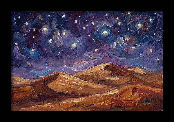 Starry Desert Night Sky