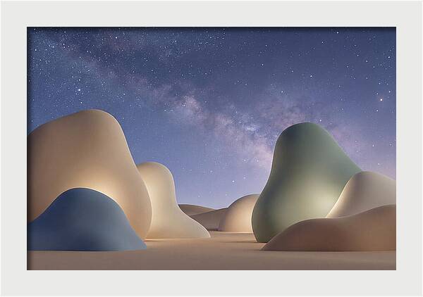 Starry Desert Nightscape