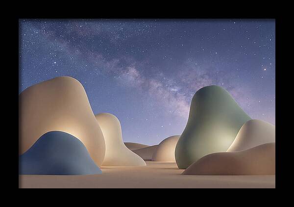 Starry Desert Nightscape