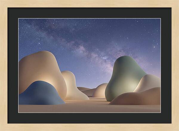 Starry Desert Nightscape