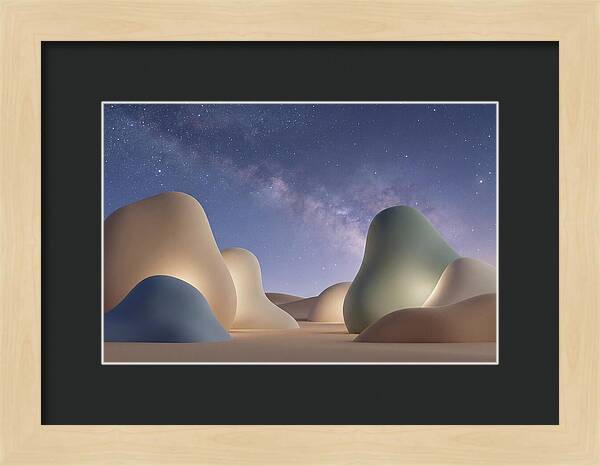 Starry Desert Nightscape