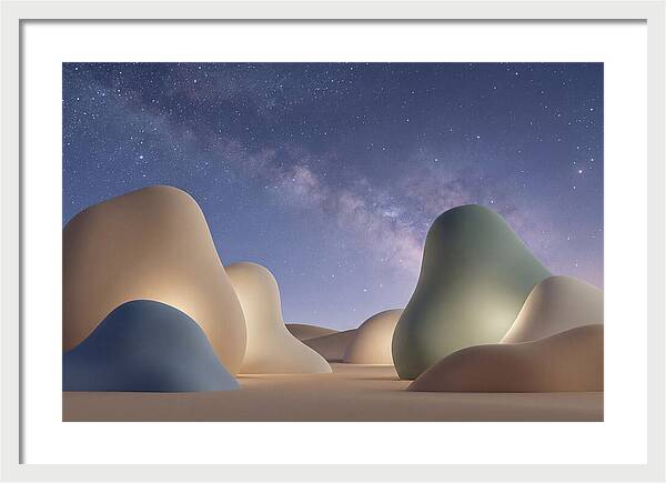 Starry Desert Nightscape