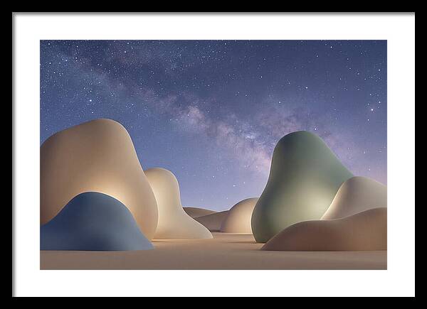 Starry Desert Nightscape