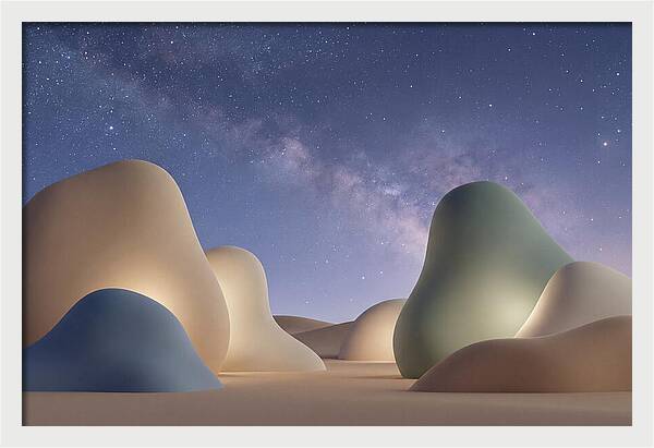 Starry Desert Nightscape