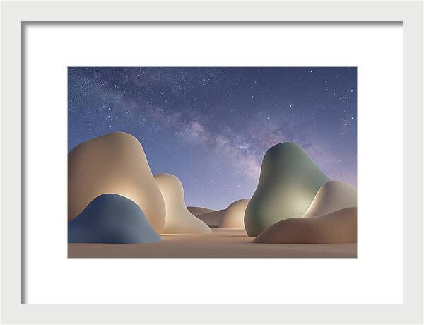 Starry Desert Nightscape