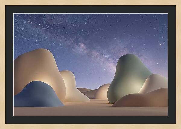 Starry Desert Nightscape
