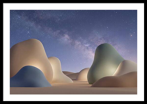 Starry Desert Nightscape