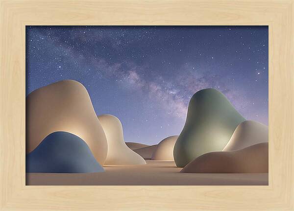 Starry Desert Nightscape