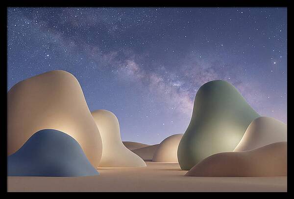 Starry Desert Nightscape