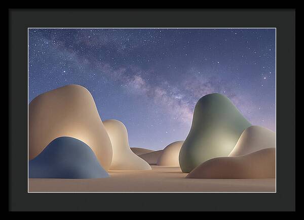 Starry Desert Nightscape