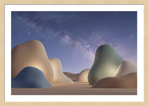 Starry Desert Nightscape