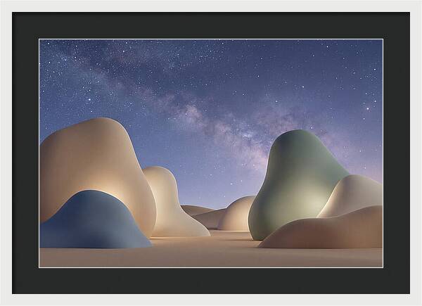 Starry Desert Nightscape